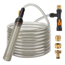 Kit De Cambio De Agua De Acuario Sin Cubo Hygger, Conector D