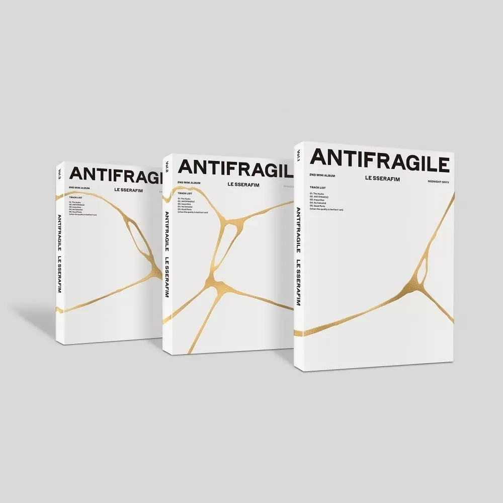 Le Sserafim Antifragile Cd + Libro Nuevo Importado