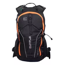 Mochila Curtlo Trail Lite 14l Preto E Laranja Cor Preto/laranja