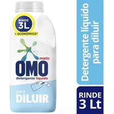 Omo Detergente Líquido Para Diluir 500ml Rinde 3lt