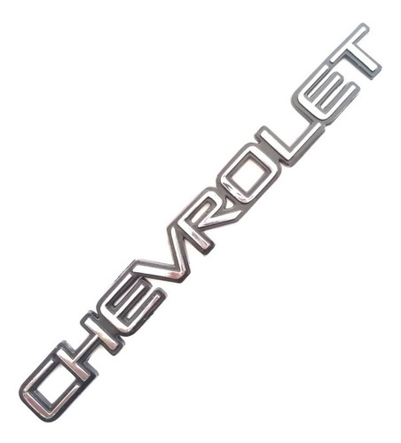 Emblema Letra Chevrolet Tapa Trasera Foto 2
