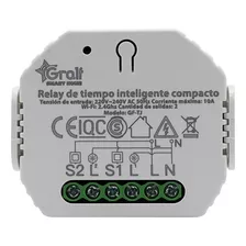 Relay Tiempo Inteligente Gralf Wifi 2 Canales Llave Externa