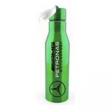 Termo Mecedes Benz Botilito Botella Aluminio Verde 650ml