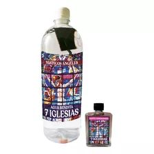 Agua Bendita De 7 Iglesias 1 Litro + Aceite Consagrado