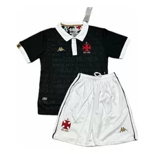 Camisa Vasco Da Gama Infantil Com Shorts 2023