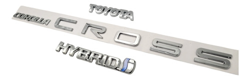 Foto de Toyota Corolla Cross Emblemas