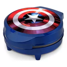 Máquina Para Hacer Gofres Marvel Mva-278 Capitán América, Az