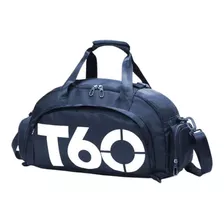 Bolsa Mala Fitness Para Academia Treino Esporte E Viagem Cor Azul-escuro