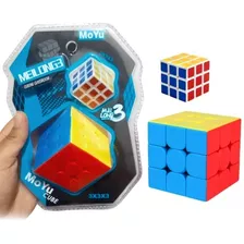 Cubo Magico Rubik Moyu Alta Velocidad 3x3x3 (2 Piezas)