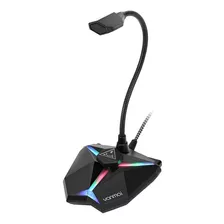 Microfono Gamer Usb Profesional Led Multicolor Pc Escritorio