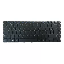 Teclado Preto Para Samsung 270e Np270e4e-kdabr Br Com Ç