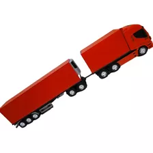 Iveco Truck Dolly 8 Eixos Bau Abre Porta S Way