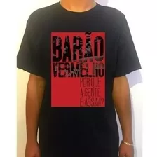 Camiseta Banda Rock Nacional Barão Vermelho Cazuza