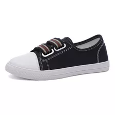 Zapatos De Tenis De Lona Casuales Para Mujer Cómodos Slip On