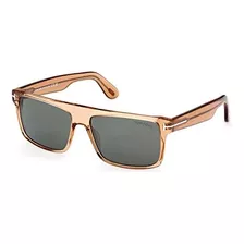 Gafas De Sol Tom Ford Ft 0999 Philippe- 02 45n Logotipo Tran