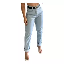 Calça Jeans Mom Cintura Alta Linda Super Luxo Atacado Moda