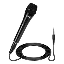 Jyx Micrfono De Karaoke Con Cable, Cable Dinmico Y Vocal, De