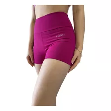 Shorts Feminino De Poliamida Básico Liben