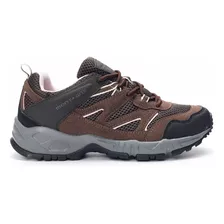 Zapatillas Montagne Fire T3 Color Marrón - Adulto 38 Ar