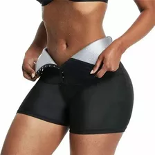 Short Fitness Modelador Com Sinta Feminino Efeito Sauna