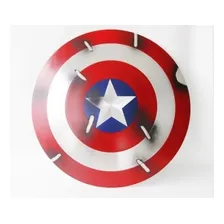 Escudo Do Capitão América Rajado 