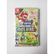 New Super Mario Bros U Deluxe Nintendo Switch Nuevo-sellado