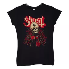 Polera Mujer Ghost Emeritus Apple Metal Abominatron