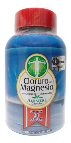 Cloruro Magnesio + Colageno + Vitamina D3 - 90 Capsulas