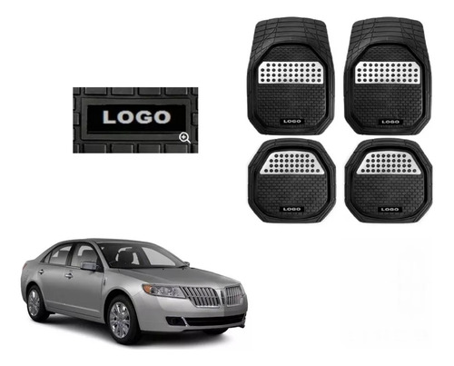 Foto de Tapetes 4pz Bandeja 3d Logo Lincoln Mkz 2007 - 2011 2012