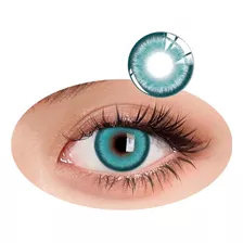 Pupilentes Azul Turquesa Circle Lenses Miku 