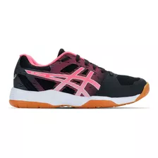 Tênis Para Mulher Asics Gel-rebound Cor Cinza/rosa/branco - Adulto 40 Br