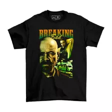 Camiseta Remera Breaking Bad Serie Estilo Bootleg Emexem
