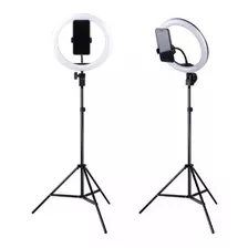 Ring Light Kit Youtube/live 10 Pol (26cm) + Tripé 2m