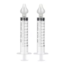 Seringa Aspirador Nasal Para Bebe Com Ponta De Silicone 2und