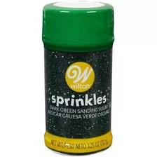 Sprinkles Azúcar Gruesa Color Verde Wilton