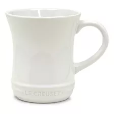 Le Creuset Taza De Té De Gres, 14 Onzas, Color Blanco