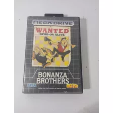 Bonanza Brothers Mega Drive Tec Toy 