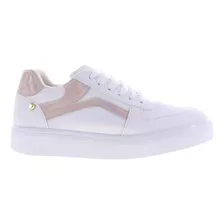 Tenis Sneakers Mujer Clásicos Blancos Erez 