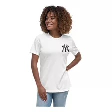 Camiseta De Manga Corta Con Estampado De Letras Para Mujer