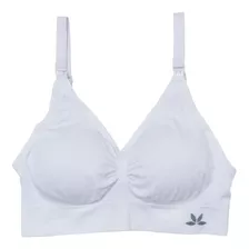 Bralette Maternal Lactancia Deportivo Blanco Latina