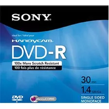 Sony Mini Dvd-r 1.4gb 30 Minutos Caja Slim Dmr30r1h Ecoffice