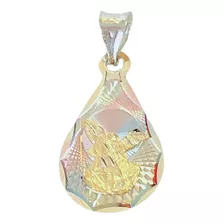 Medalla De San Miguel Arcángel Gota 2 Cm Florenti De Oro 10k
