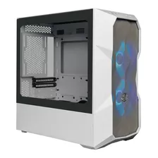 Gabinete Cooler Master Masterbox Td300 Mesh Argb Micro Atx Color Blanco