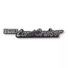 Emblema Toyota Land Cruiser Campero Antiguo Lateral 