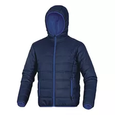 Campera Delta Plus Doon Azul Acolchada Poliamida Tipo Plumon