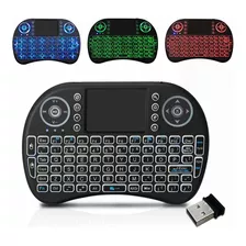 Mini Teclado Inalambrico Usb Iluminado Smart Tv Box Xbox Pc