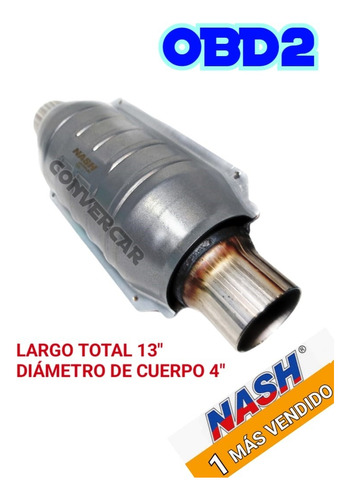 Catalizador Obd2 Nissan Frontier V6 3.3 L 2001-2004 Banco 2 Foto 3