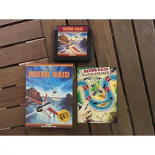 River Raid Para Atari 5200 Americano Completo Na Caixa!