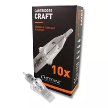 Cartuchos Tattoo Cheyenne Craft - 17rm (12/0.35mm) - Cx 10 