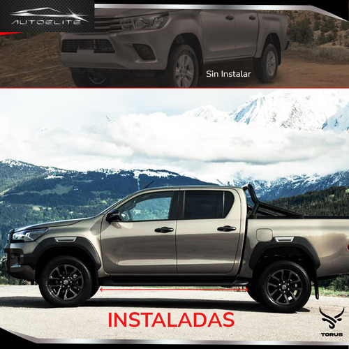 Estribos Hilux Toyota 2021 2022 2023 2024 Doble Cabina Tours Foto 5